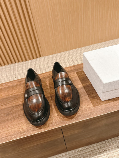 Dior Explorer Men Derby Shoes, Brown