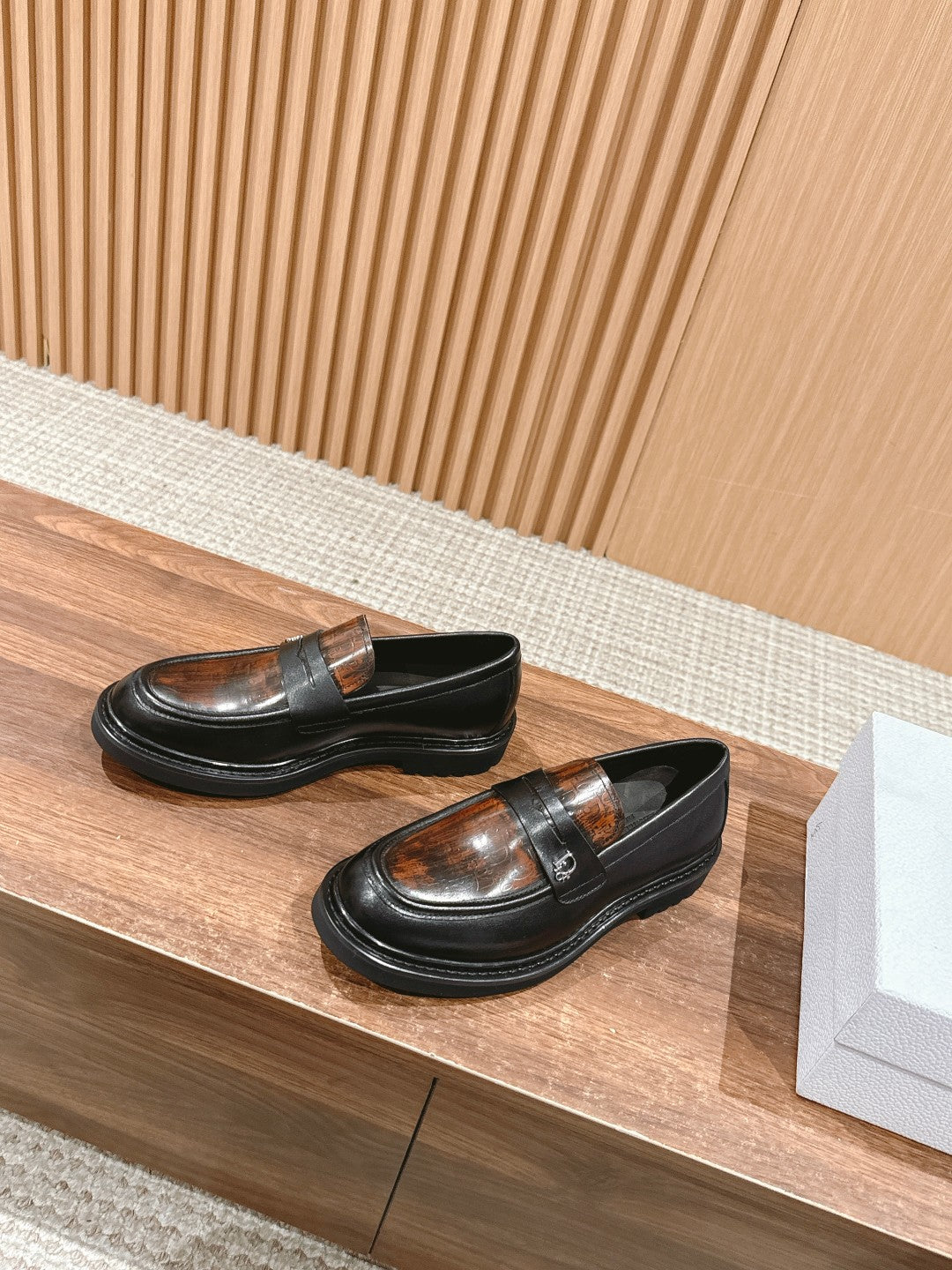 Dior Explorer Men Derby Shoes, Brown