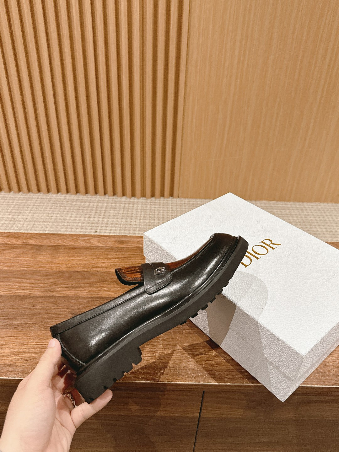 Dior Explorer Men Derby Shoes, Brown