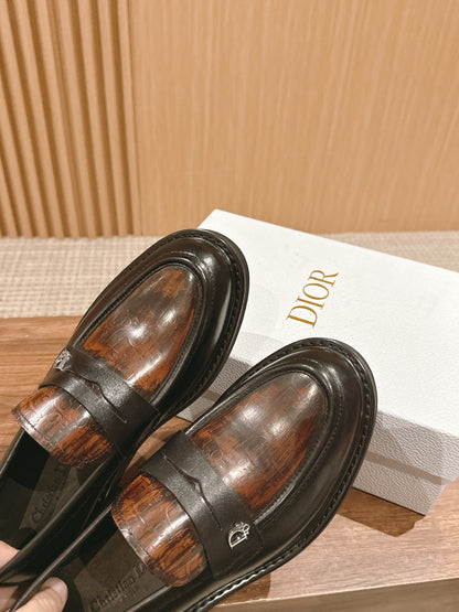 Dior Explorer Men Derby Shoes, Brown