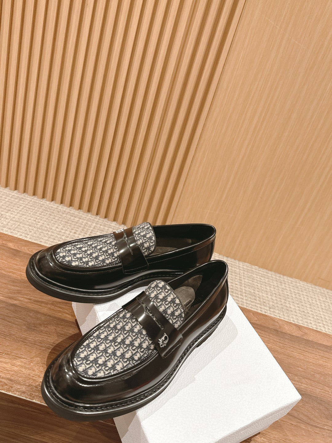 Dior Explorer Men Derby Shoes, Oblique