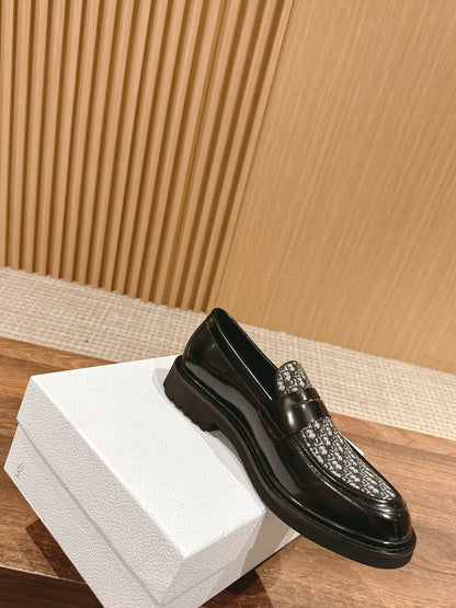 Dior Explorer Men Derby Shoes, Oblique