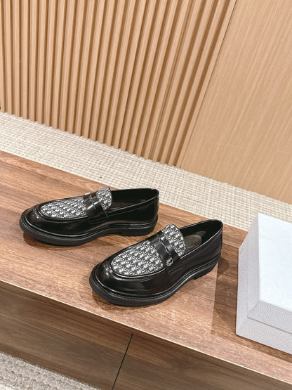 Dior Explorer Men Derby Shoes, Oblique