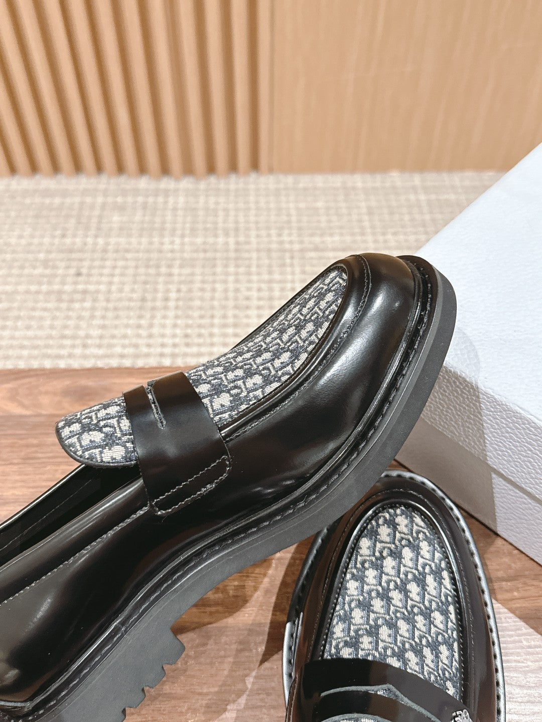 Dior Explorer Men Derby Shoes, Oblique