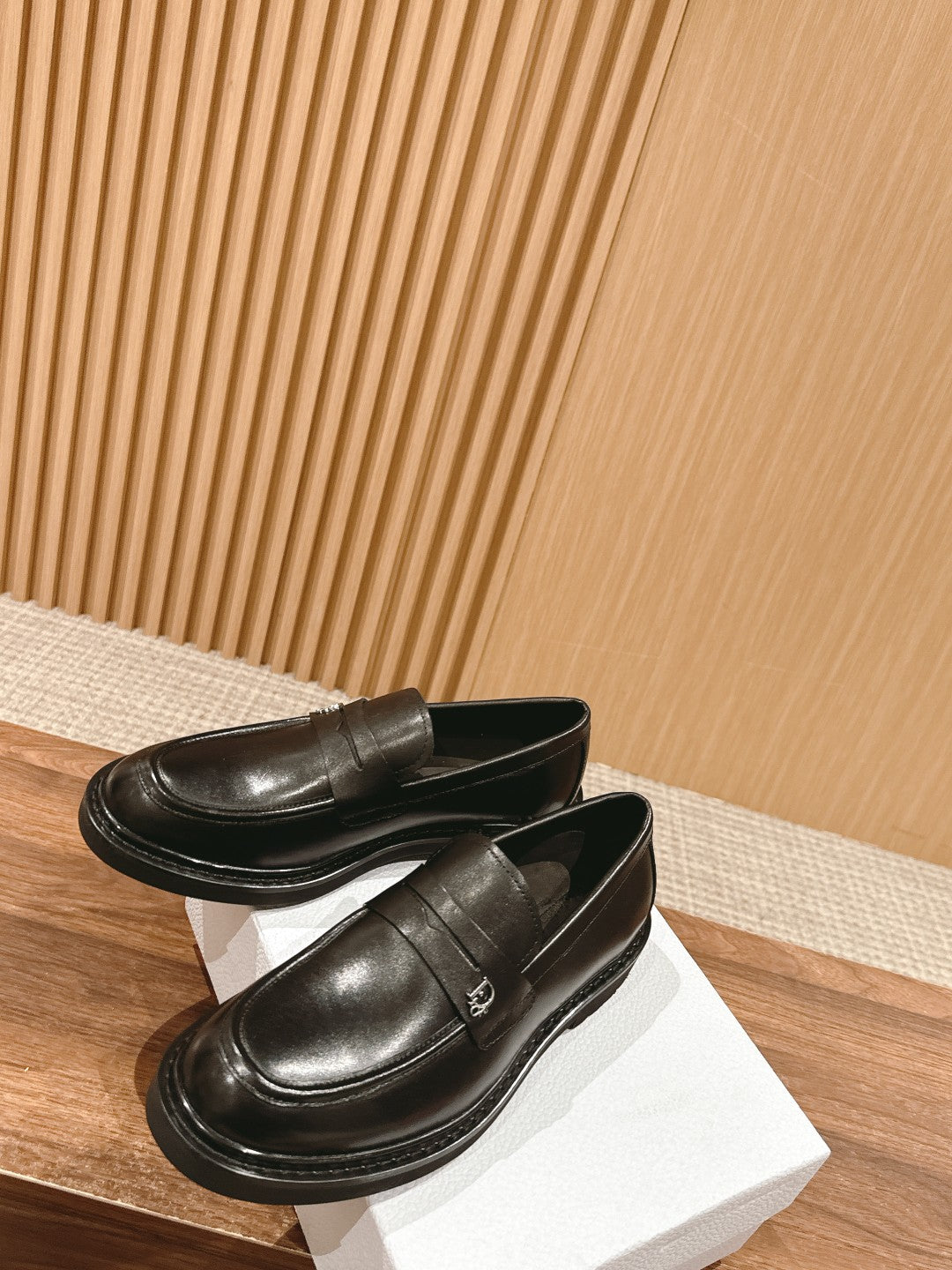 Dior Explorer Men Derby Shoes, Black