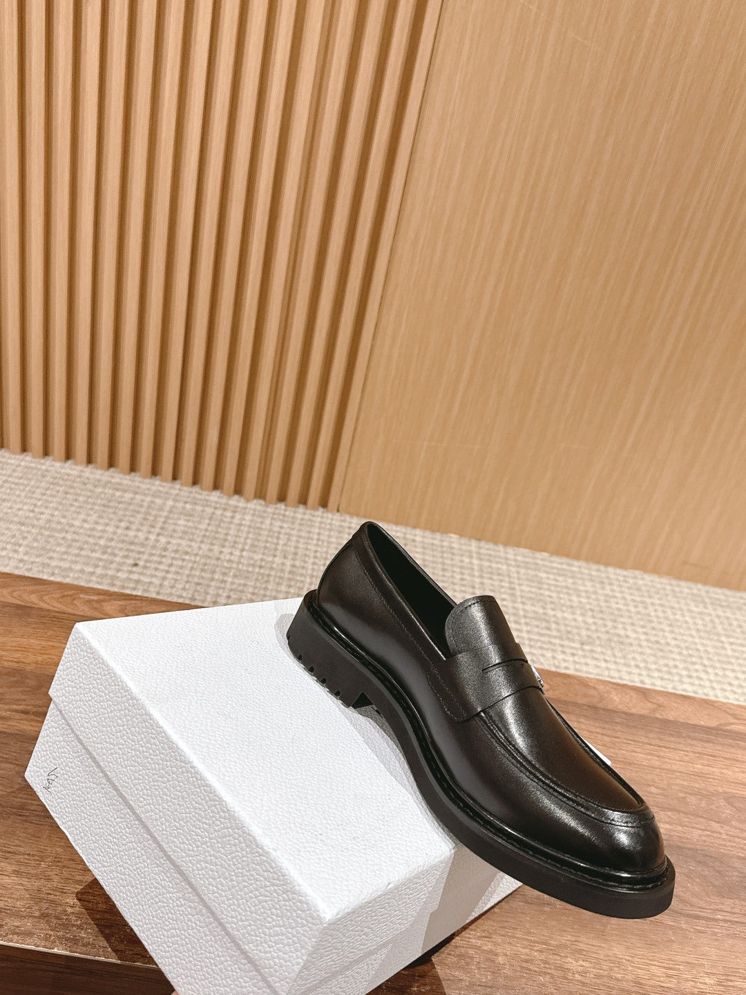 Dior Explorer Men Derby Shoes, Black