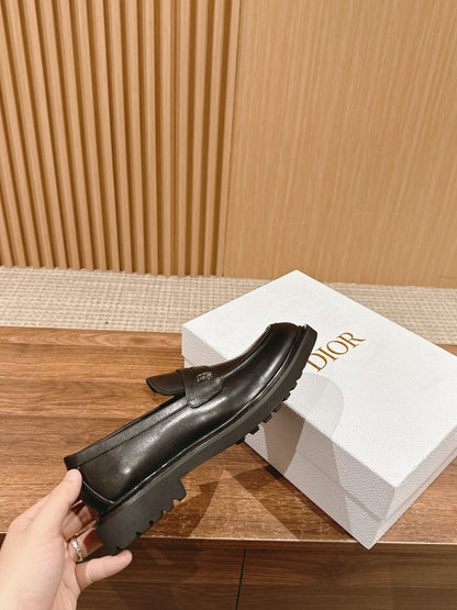 Dior Explorer Men Derby Shoes, Black