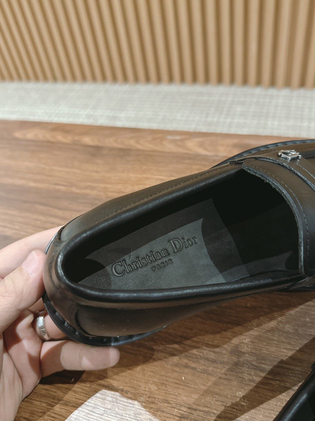 Dior Explorer Men Derby Shoes, Black