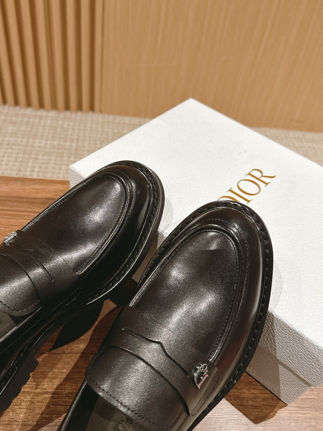 Dior Explorer Men Derby Shoes, Black