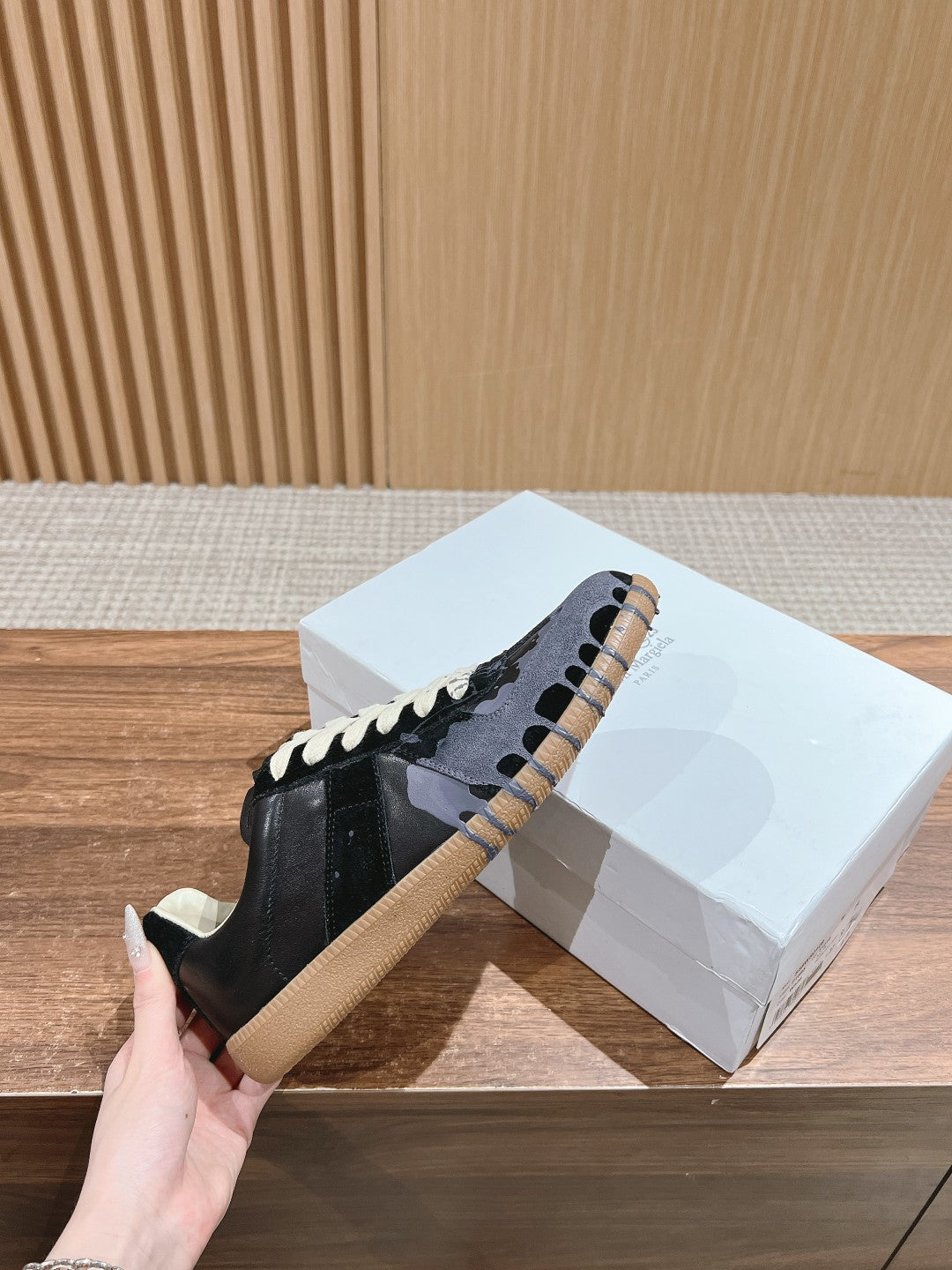 Maison Margiela Replica Sneaker, Purple Paint