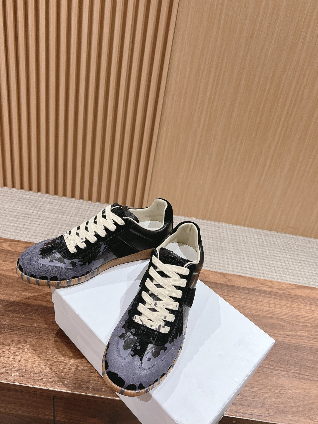 Maison Margiela Replica Sneaker, Purple Paint