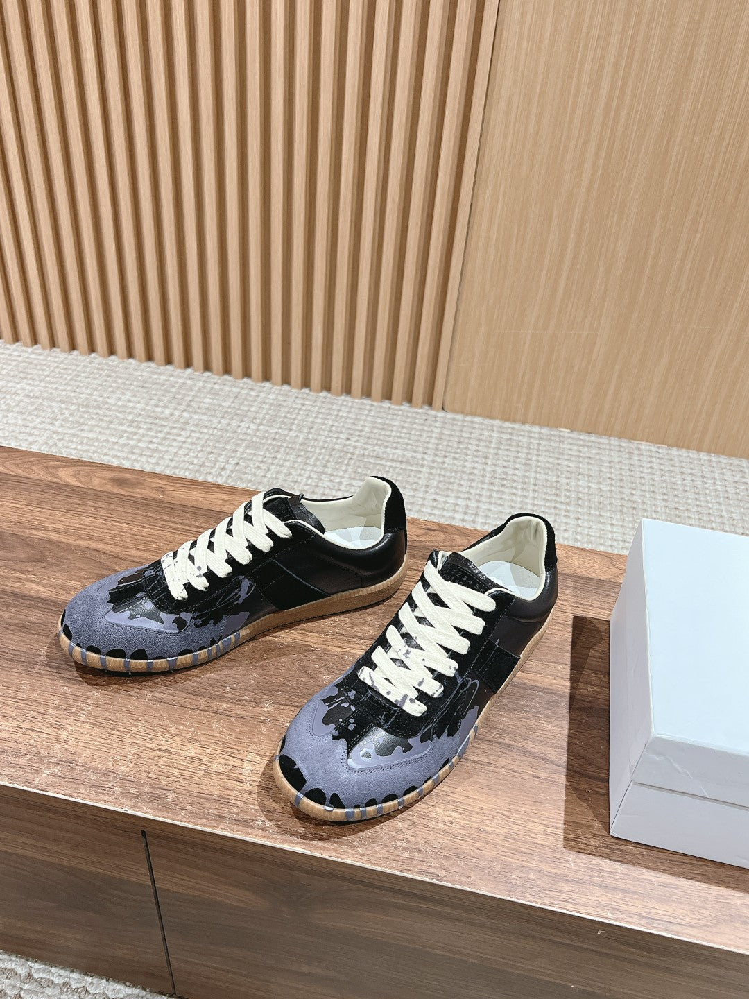Maison Margiela Replica Sneaker, Purple Paint