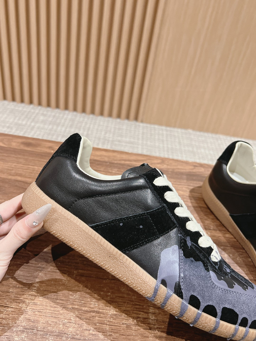 Maison Margiela Replica Sneaker, Purple Paint