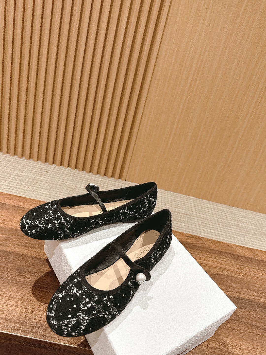 Dior Classic Ballet Flats, Black