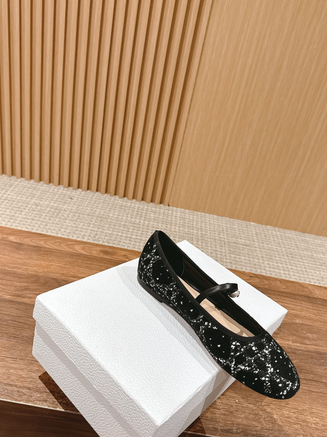 Dior Classic Ballet Flats, Black