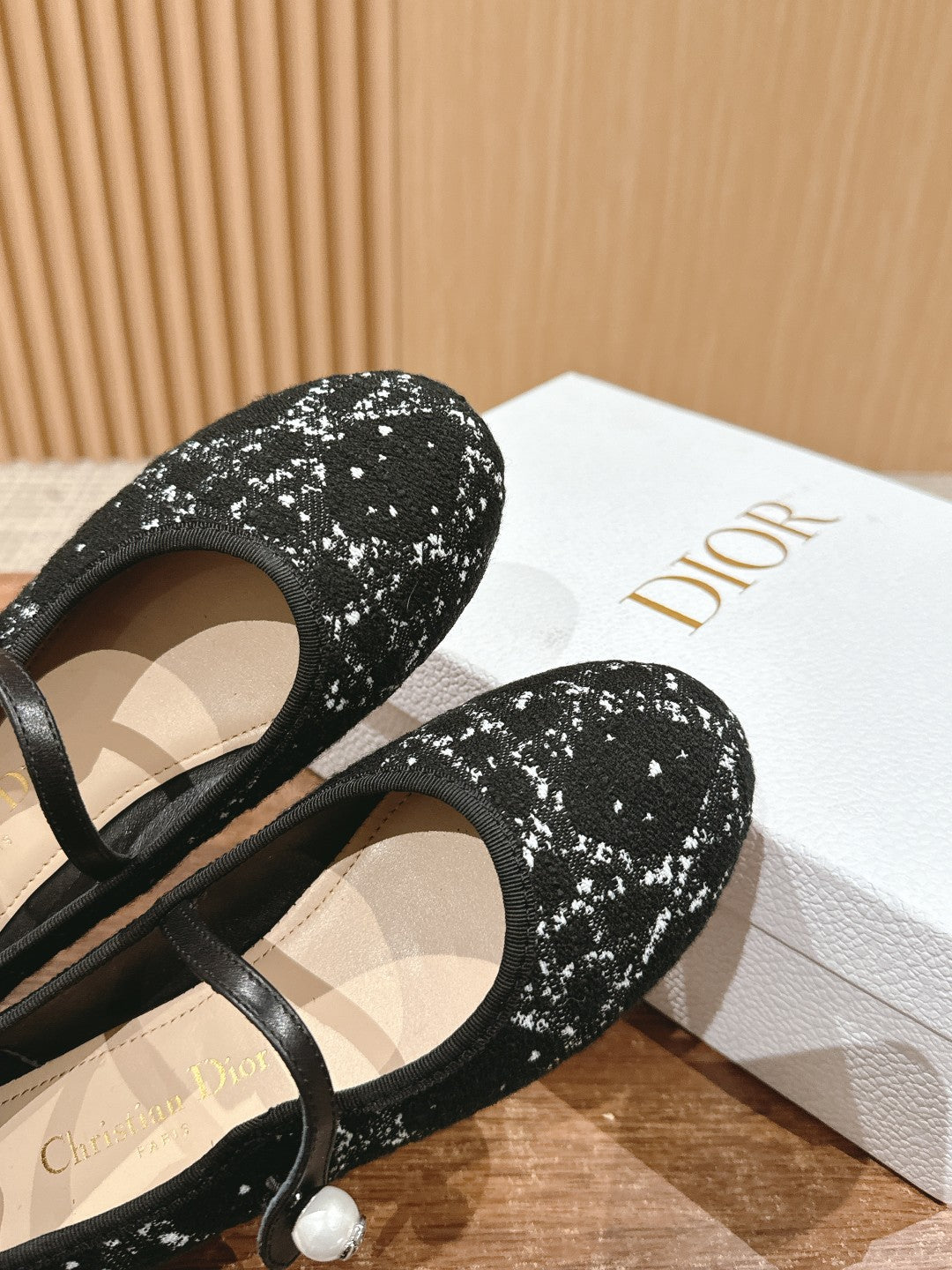 Dior Classic Ballet Flats, Black