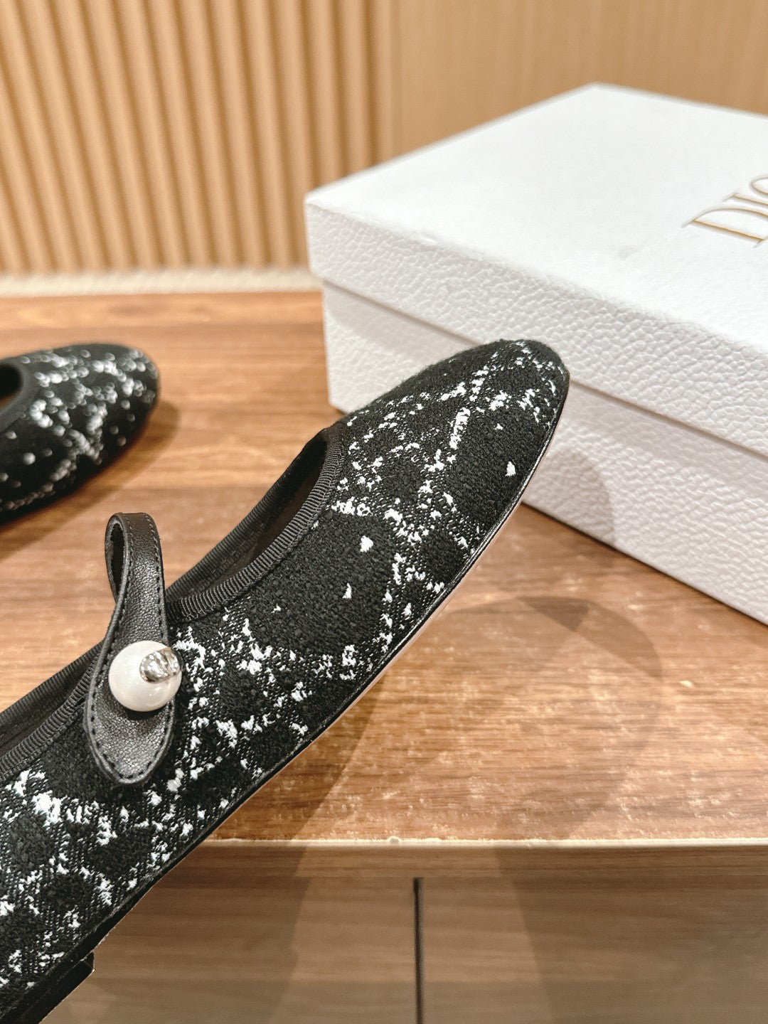 Dior Classic Ballet Flats, Black