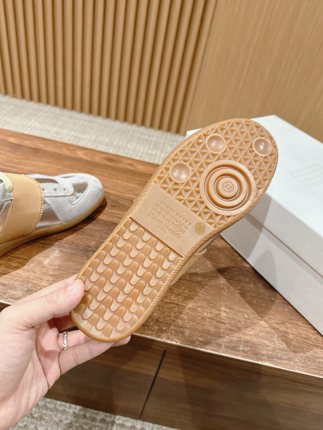 Maison Margiela Replica Sneaker, Gold