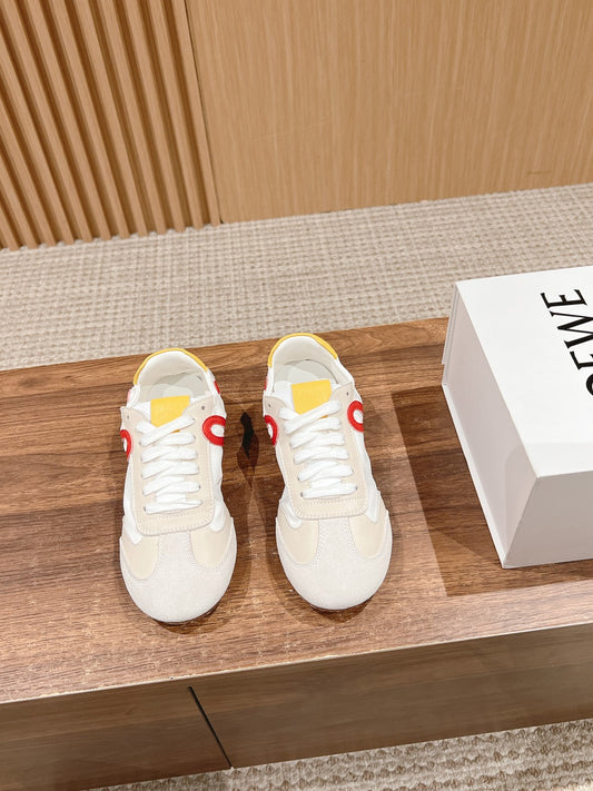 Loewe Ballet runner in nylon and calfskin 03