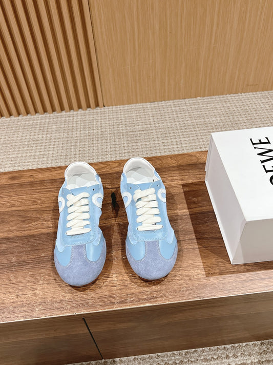 Loewe Ballet runner in nylon and calfskin 01