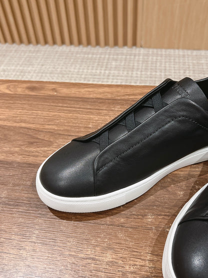 Ermenegildo Zegna Couture XXX Limited-Edition Men's Sneakers, Black