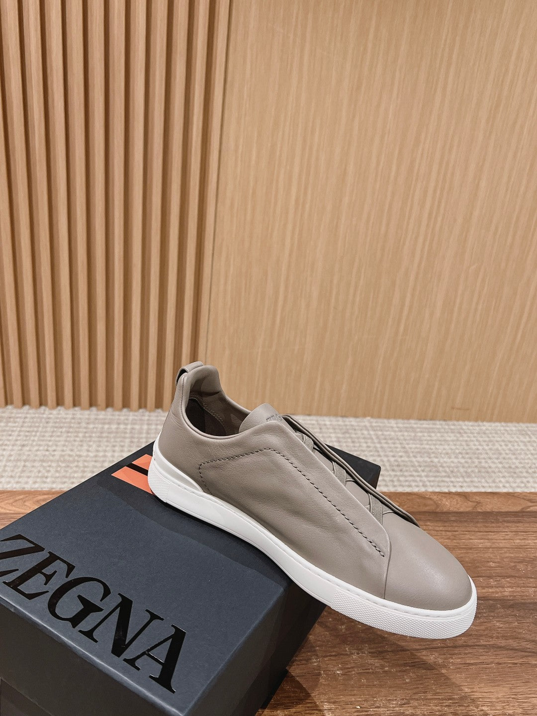 Ermenegildo Zegna Couture XXX Limited-Edition Men's Sneakers, Grey