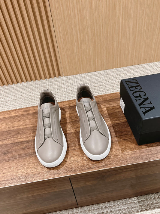 Ermenegildo Zegna Couture XXX Limited-Edition Men's Sneakers, Grey