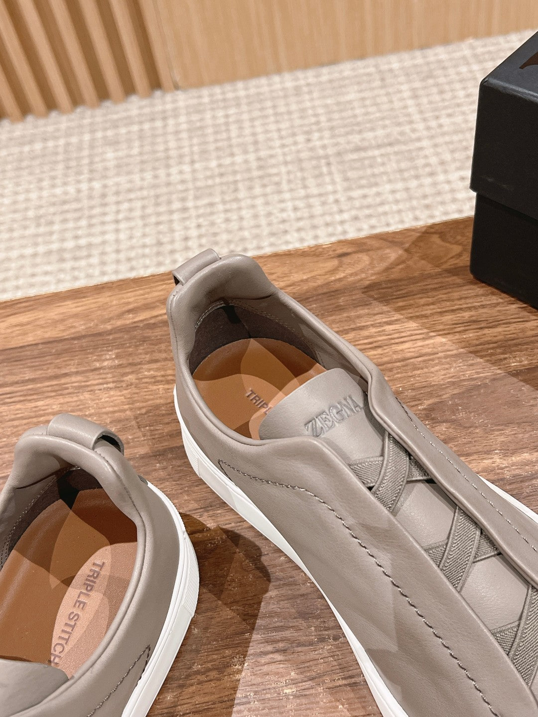 Ermenegildo Zegna Couture XXX Limited-Edition Men's Sneakers, Grey