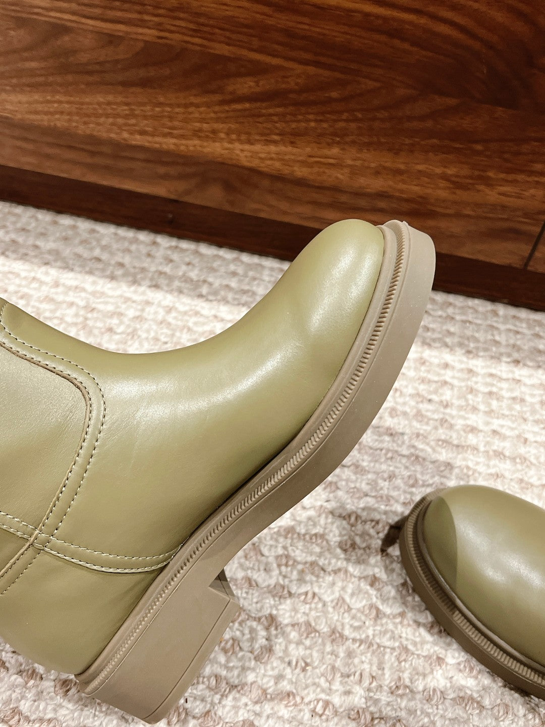 Fendi Fall/Winter Knee-High Boots, Green