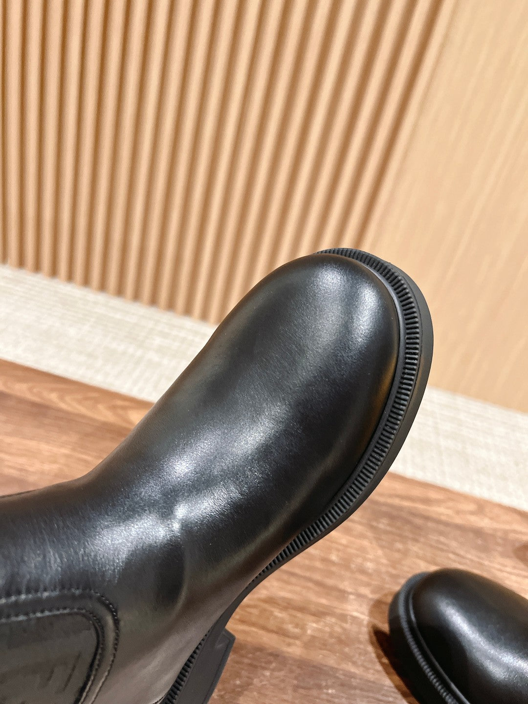 Fendi Fall/Winter Knee-High Boots“FF” Zucca Boots, Black