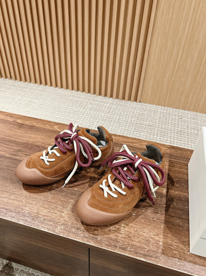 Alexander McQueen Flexion Sneakers, Brown