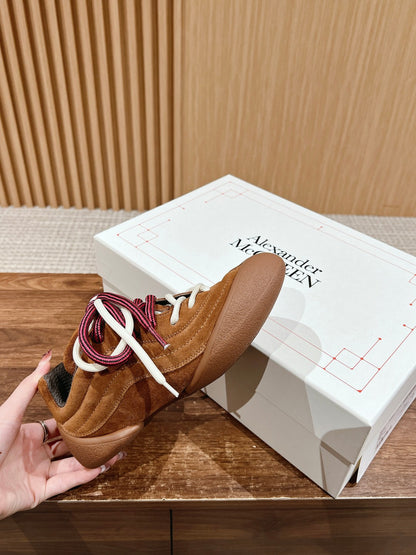 Alexander McQueen Flexion Sneakers, Brown