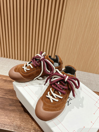 Alexander McQueen Flexion Sneakers, Brown