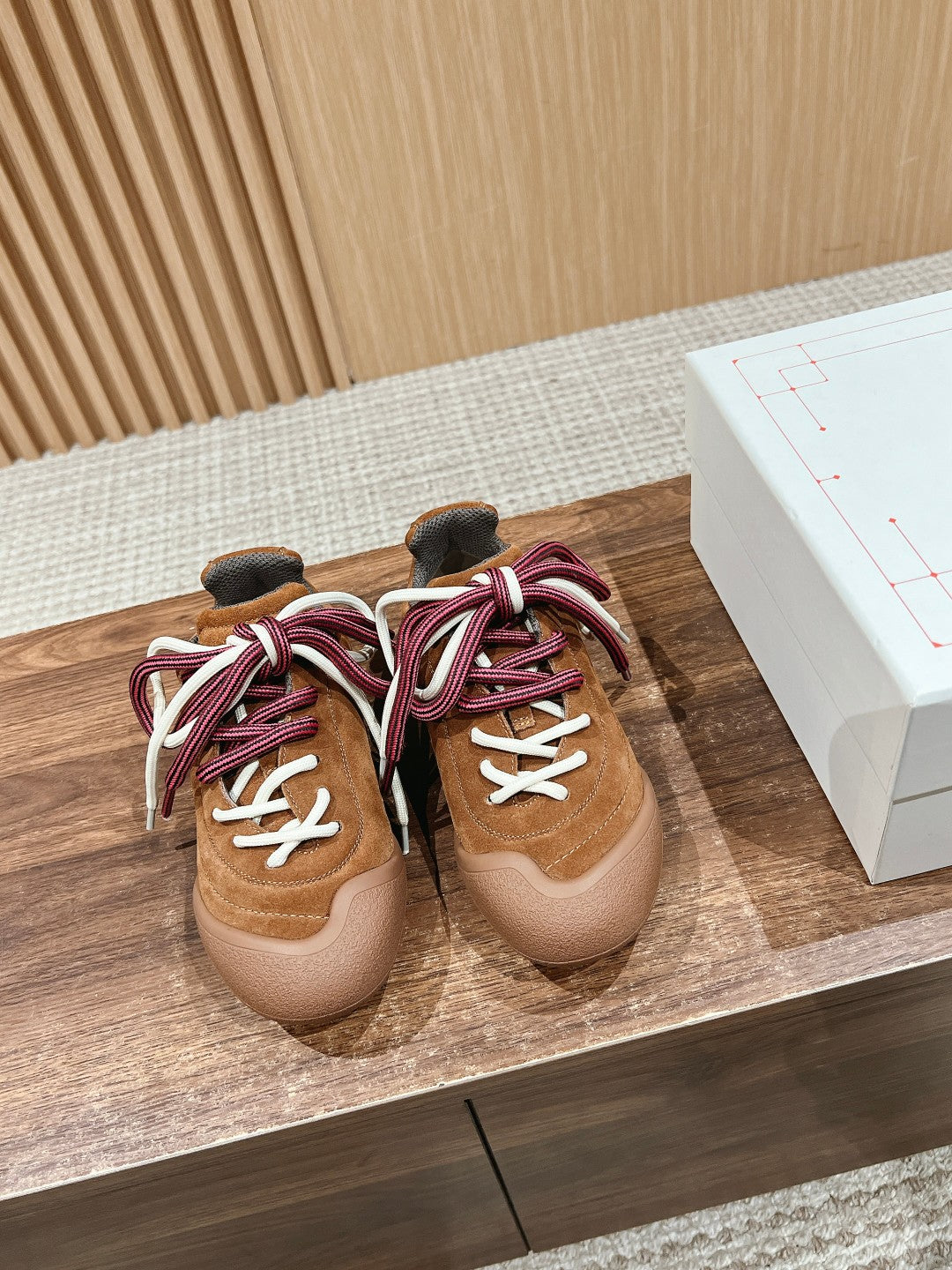 Alexander McQueen Flexion Sneakers, Brown