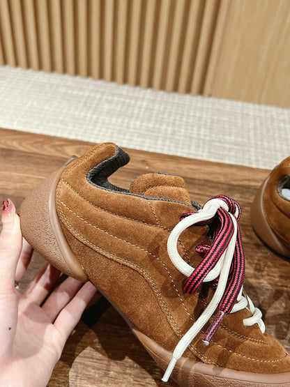 Alexander McQueen Flexion Sneakers, Brown