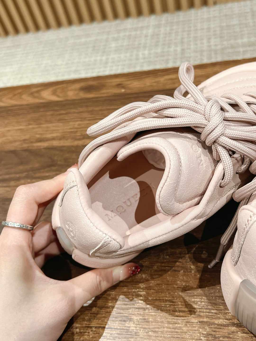 Alexander McQueen Flexion Sneakers, Pink