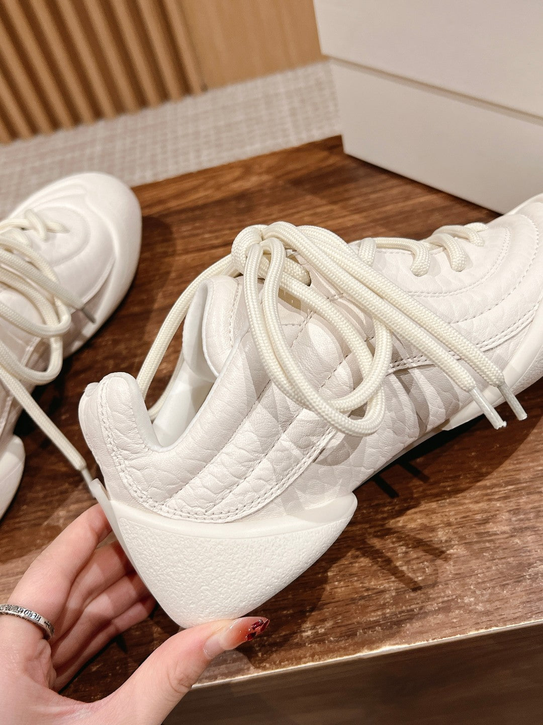 Alexander McQueen Flexion Sneakers, White