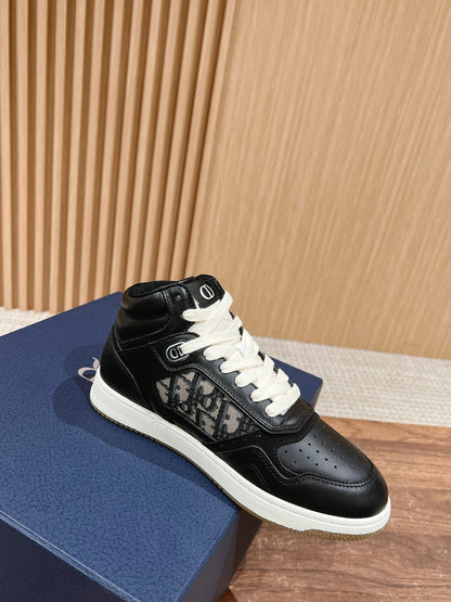 Dior B27# Jacquard Embroidery Craft Series, High-Top 02