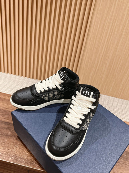 Dior B27# Jacquard Embroidery Craft Series, High-Top 02