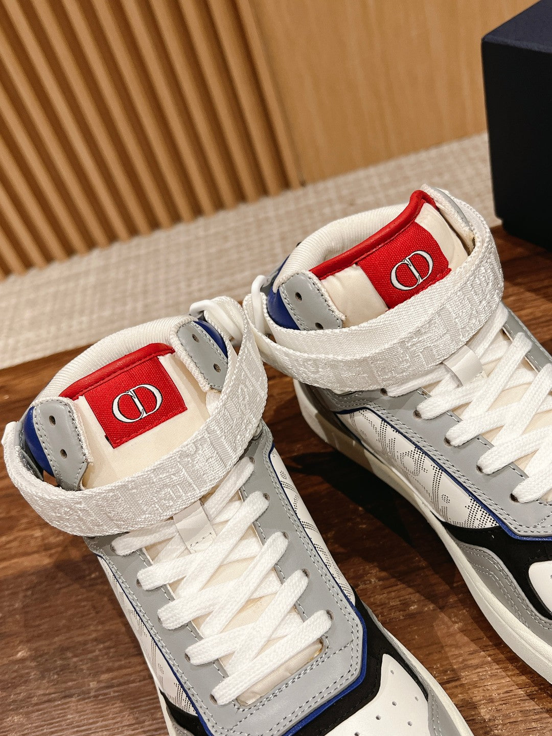 Dior B27# Jacquard Embroidery Craft Series, High-Top 03