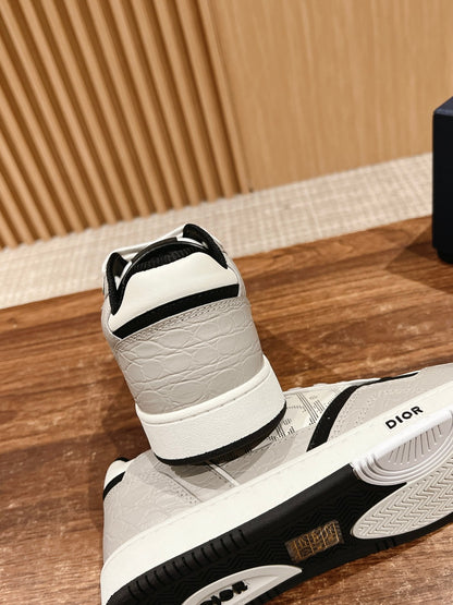 Dior B27# Jacquard Embroidery Craft Series, Low-Top Sneakers Series 16