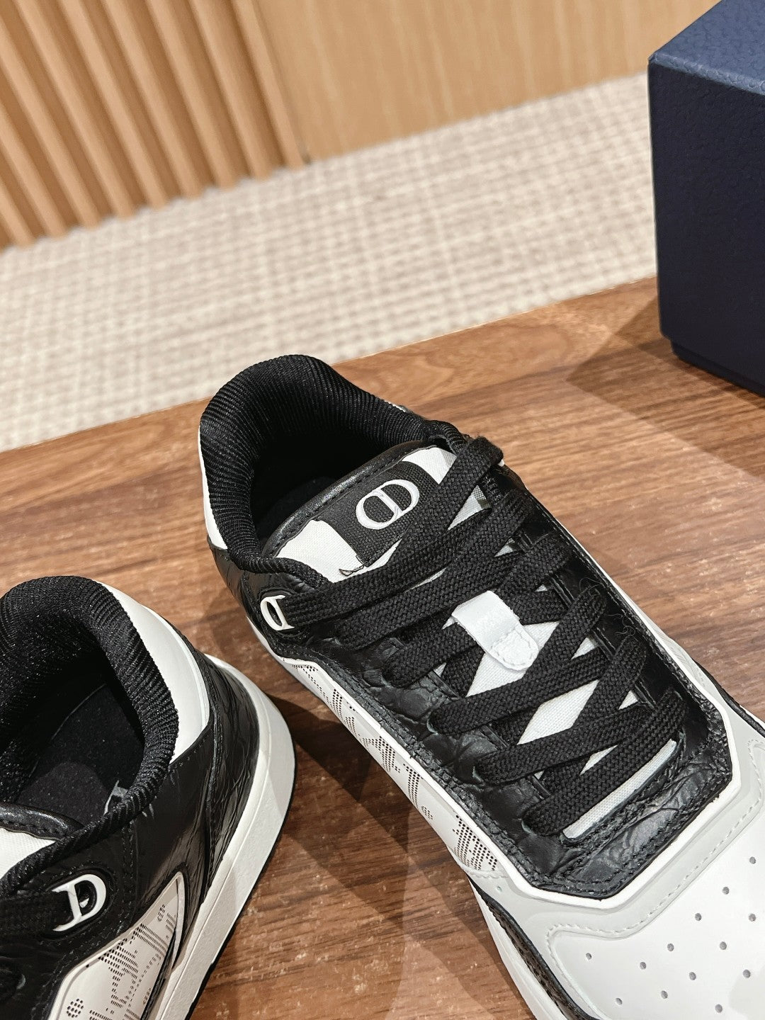 Dior B27# Jacquard Embroidery Craft Series, Low-Top Sneakers Series 17