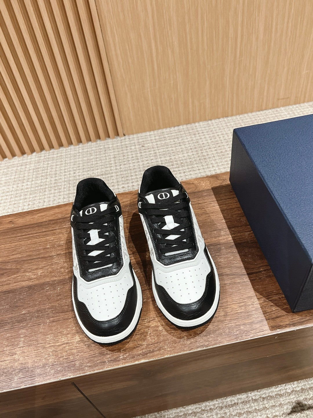 Dior B27# Jacquard Embroidery Craft Series, Low-Top Sneakers Series 17