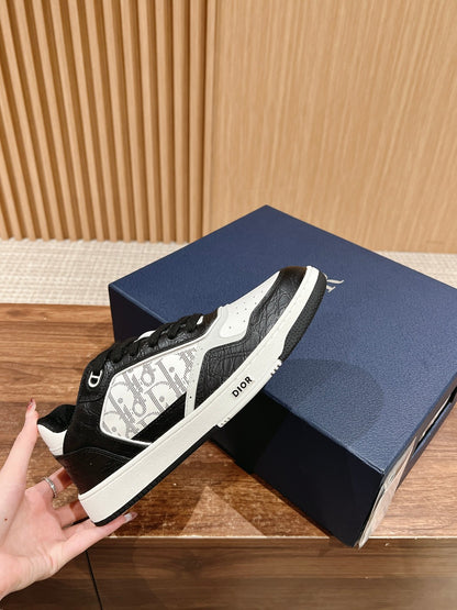 Dior B27# Jacquard Embroidery Craft Series, Low-Top Sneakers Series 17