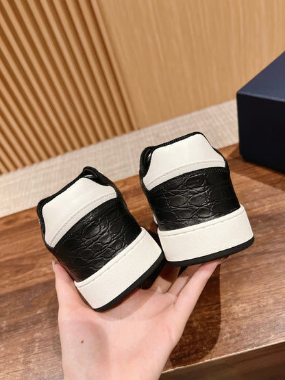 Dior B27# Jacquard Embroidery Craft Series, Low-Top Sneakers Series 17