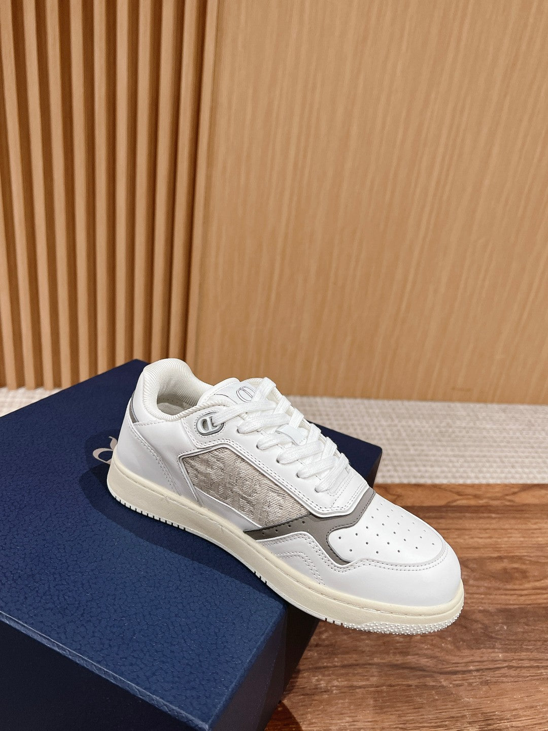 Dior B27# Jacquard Embroidery Craft Series, Low-Top Sneakers Series 08