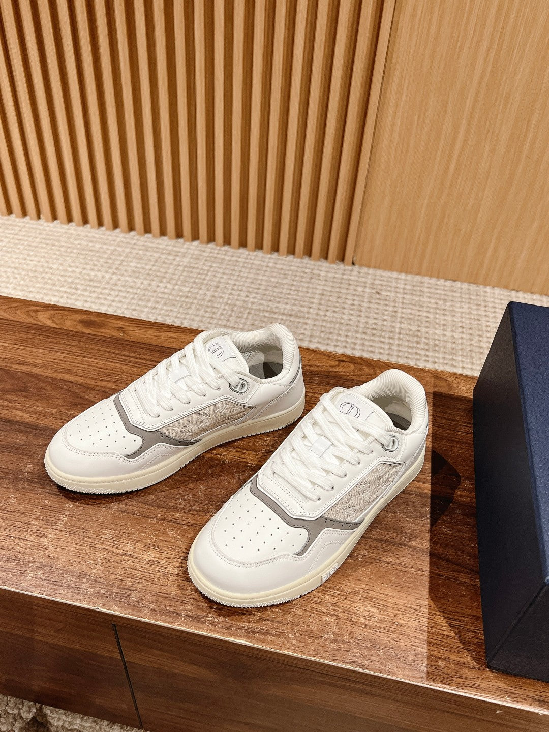 Dior B27# Jacquard Embroidery Craft Series, Low-Top Sneakers Series 08