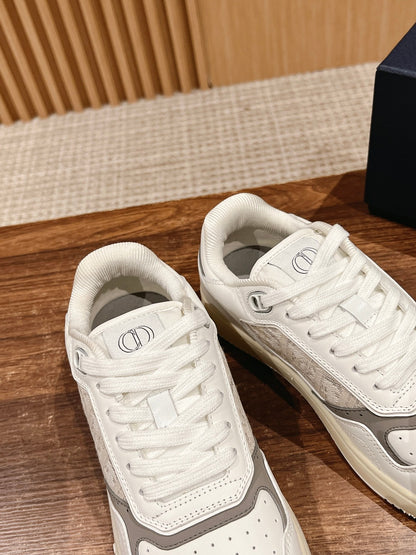 Dior B27# Jacquard Embroidery Craft Series, Low-Top Sneakers Series 08