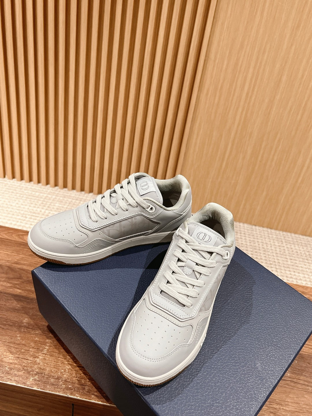 Dior B27# Jacquard Embroidery Craft Series, Low-Top Sneakers Series 20