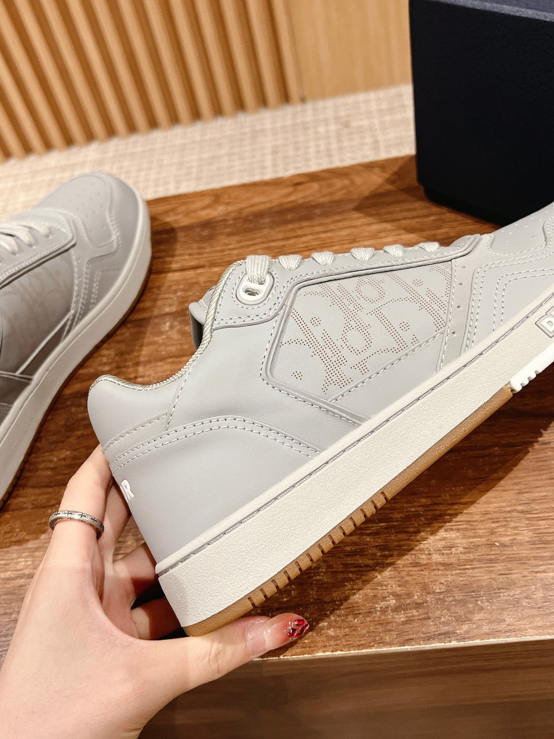 Dior B27# Jacquard Embroidery Craft Series, Low-Top Sneakers Series 20